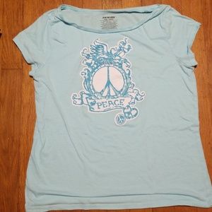 Light blue shirt
